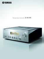 Yamaha A-S1100 data sheet CZ